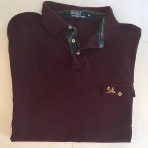 ⬇️ Ralph Lauren polo vintage shirt size XL unique